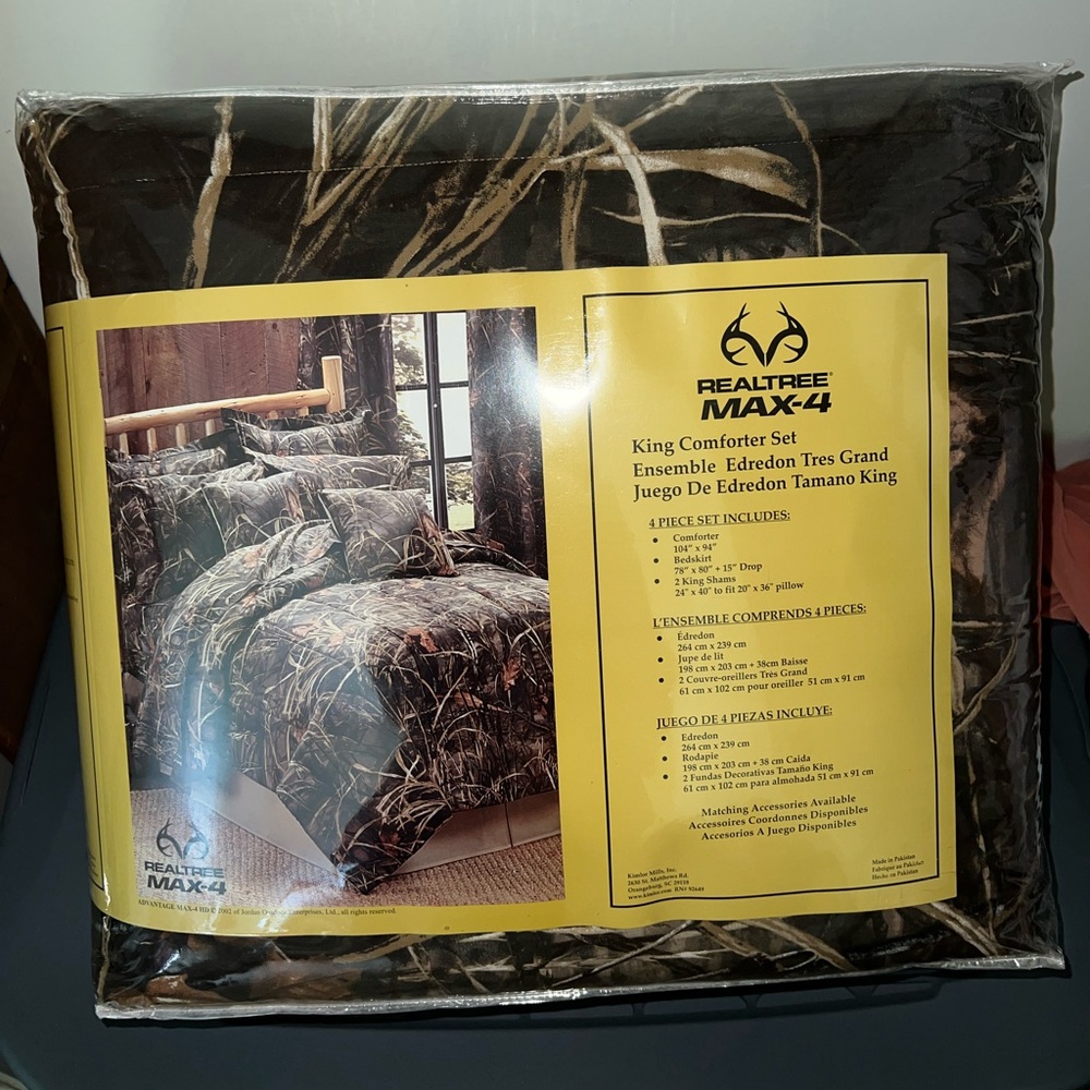 Max 4 Realtree king comforter set